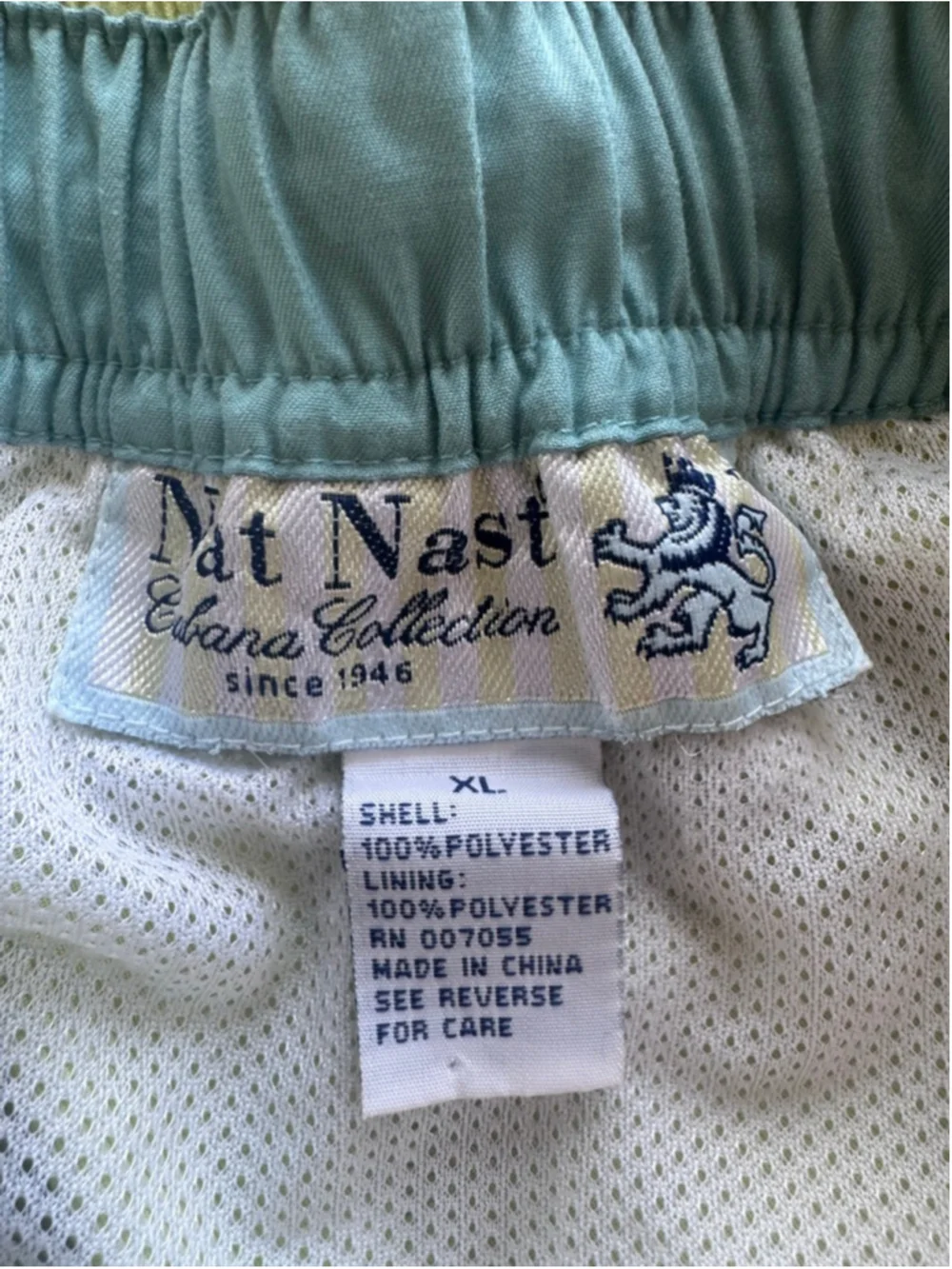 Nat Nast Men's Swim Trunks Lime Green XL